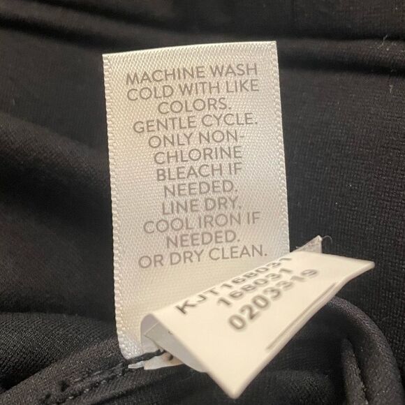 J. Jill Ponte Black Blazer size XS rayon blend with stretch - Picture 5 of 5